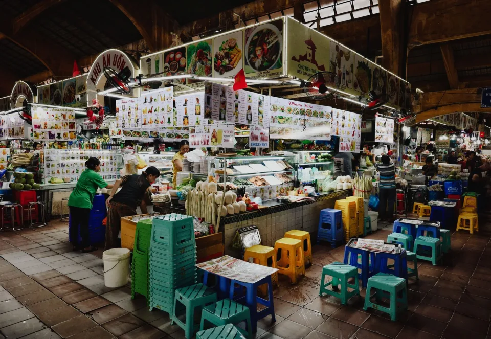 Bàn nướng đông khách tại Trần Thị Cẩm